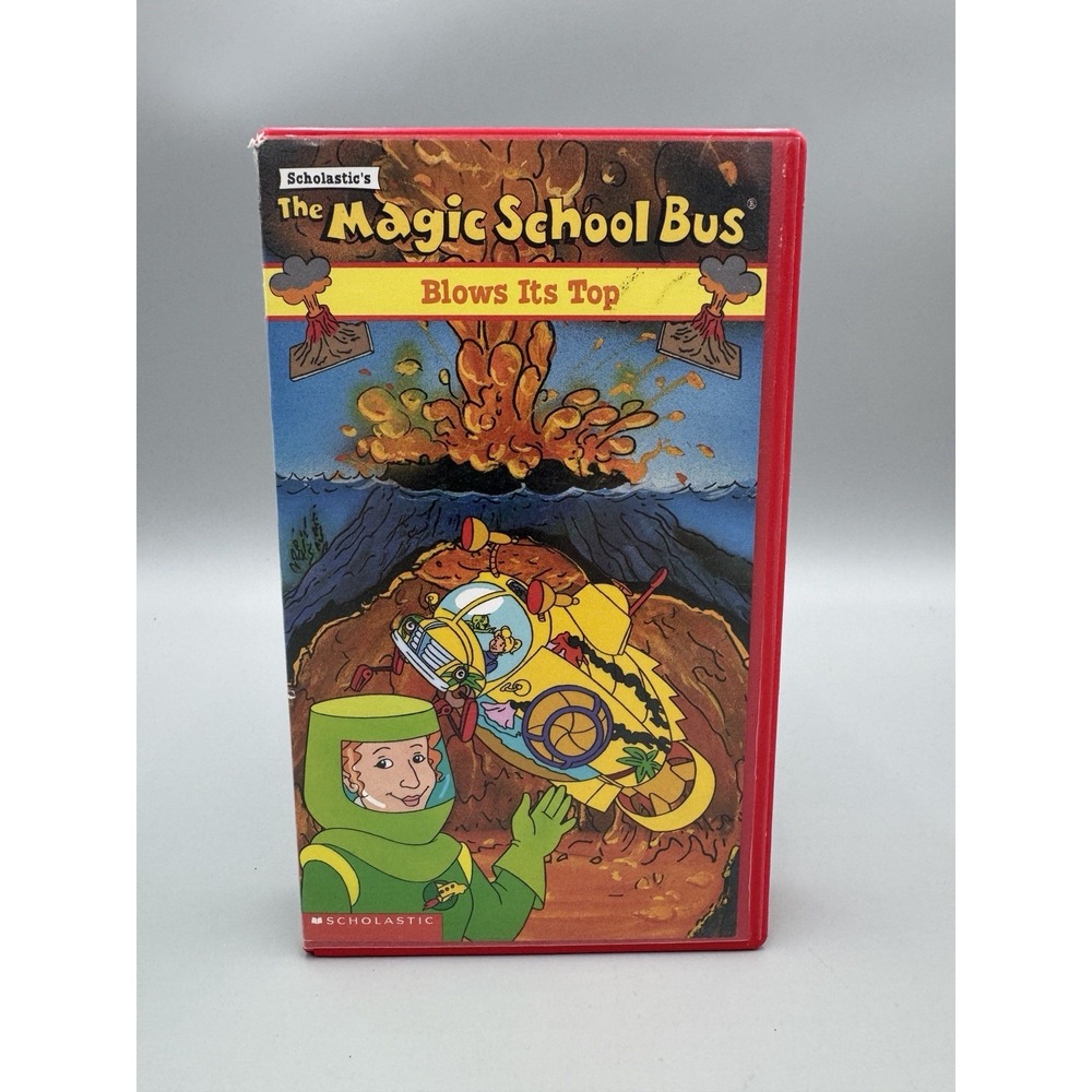 The Magic School Bus Blows Its Top (VHS, 1996)